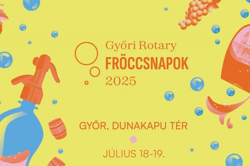 Ezen a hétvégén ismét megrendezésre kerülnek a népszerű Fröccsnapok Győrben!